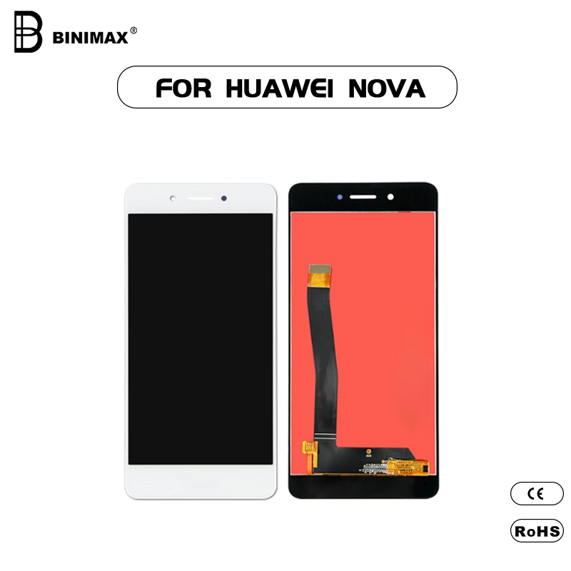 экран LCD Binimax для мобильных телефонов HW nova может быть заменен дисплей