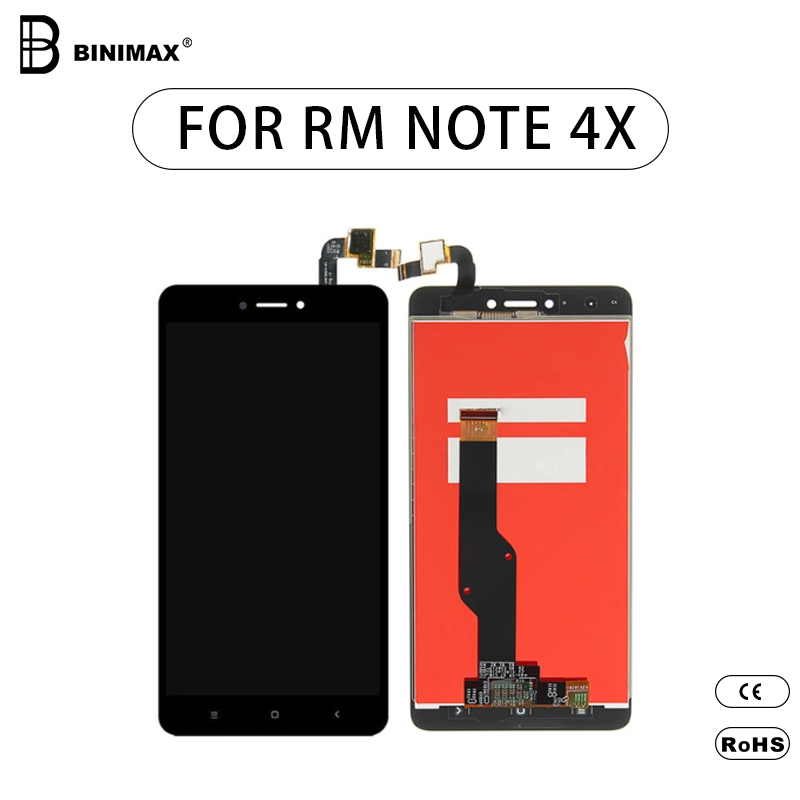 мобильный экран LCD BINIMAX может заменить экран мобильного телефона для Redmi NOTE 4X